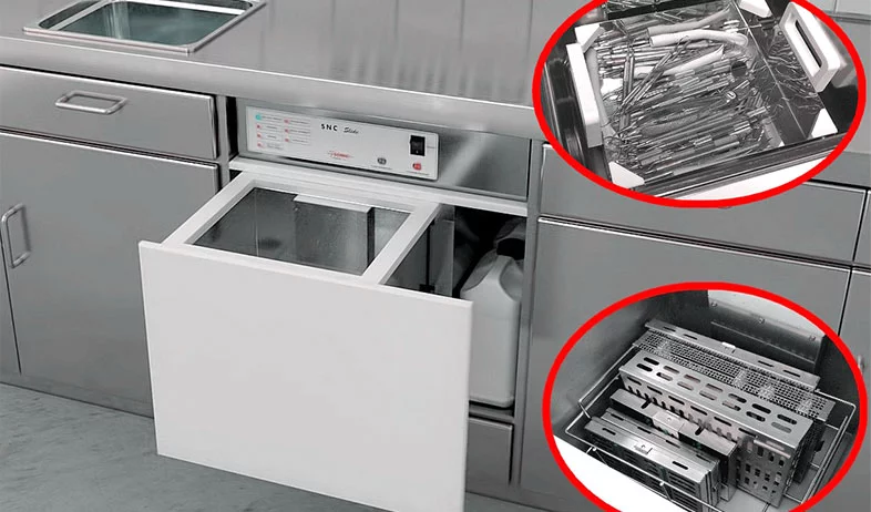 [SNC SLIDE 17 K7] GAMASONIC Laveur automatique à ultrasons SNC Slide 17 K7